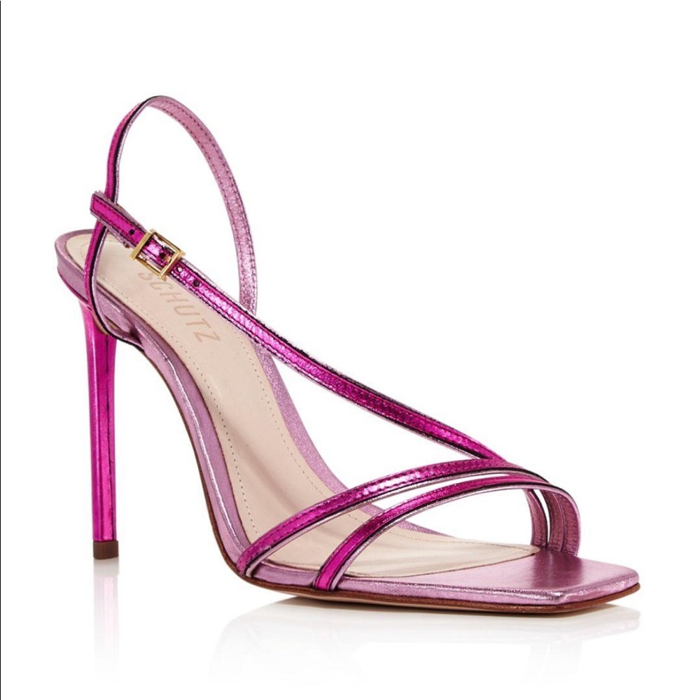 Schultz heels in brand new condition. Only worn once.